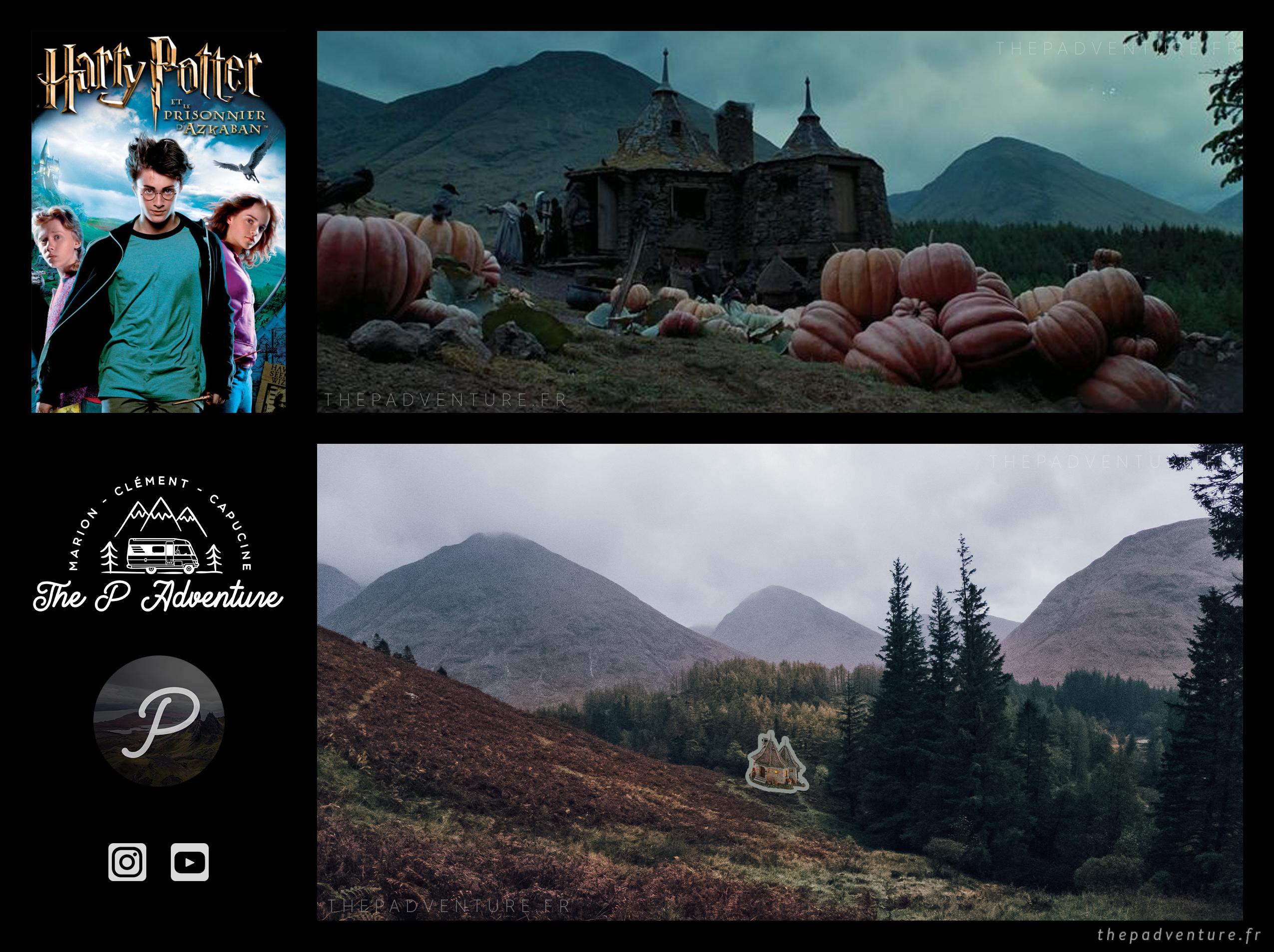 La carte Ultime des lieux de tournages Harry Potter The P Adventure