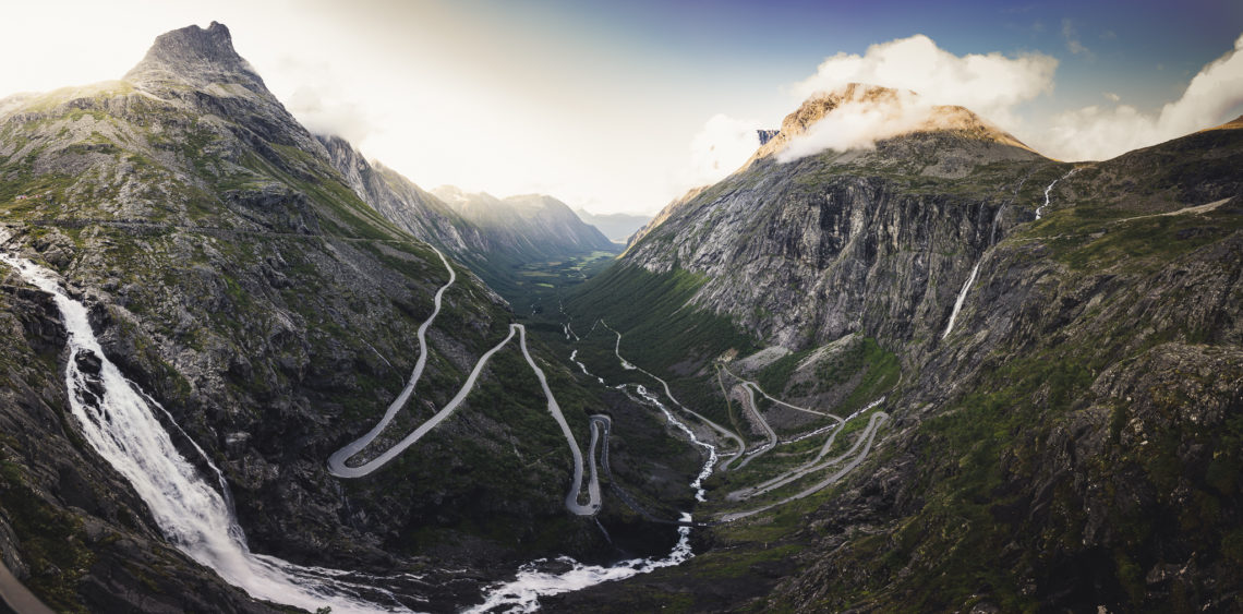 Trollstigen en Norvege