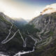 Trollstigen en Norvege