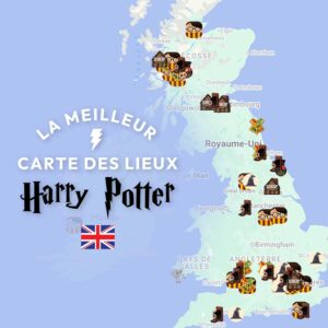 La vraie carte des lieux Harry Potter – précise et vérifiée