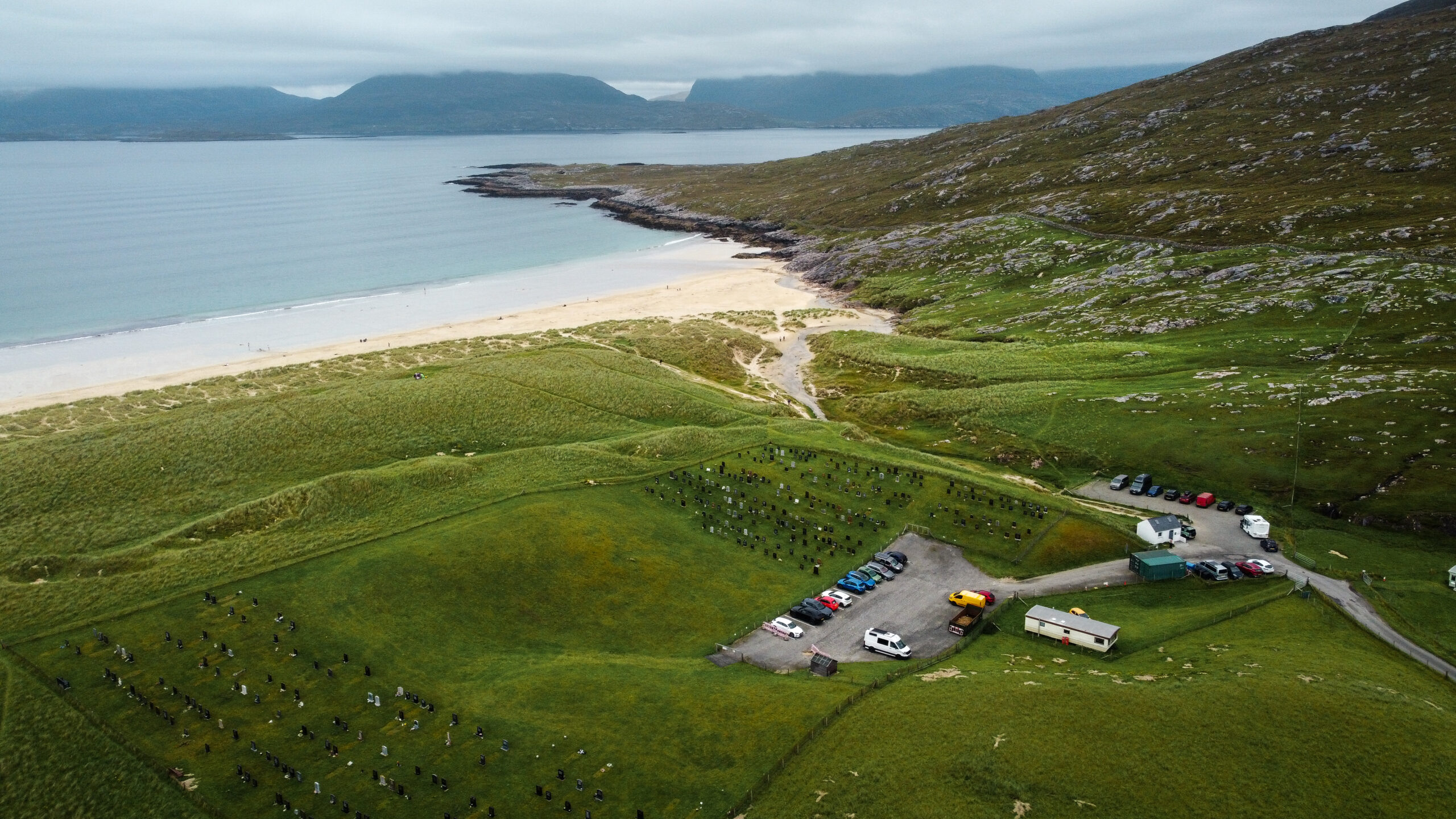 Parking Luskentyre Beach