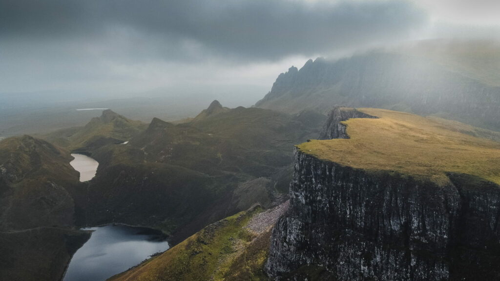 Quiraing sur l'île de Skye (Écosse)